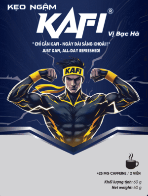 Kẹo Ngậm KAFI Vị Bạc Hà